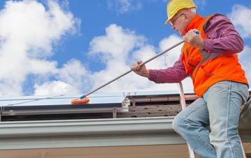 Huish soft wash roof cleaning